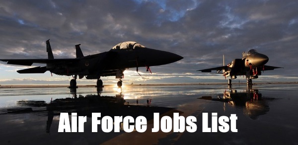 Air Force - Feeder MOS List