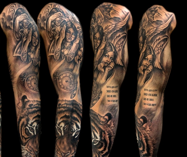 The 100 Best Marine Tattoos for Men | Improb | Usmc tattoo, Marine tattoo, Usmc  tattoo sleeve