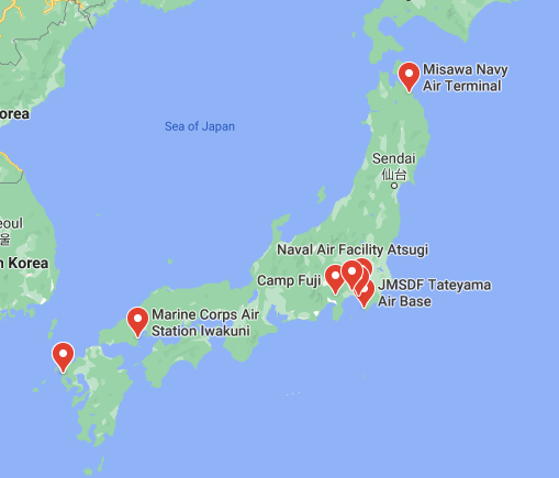 US Navy Bases In Japan - Operation Military Kids