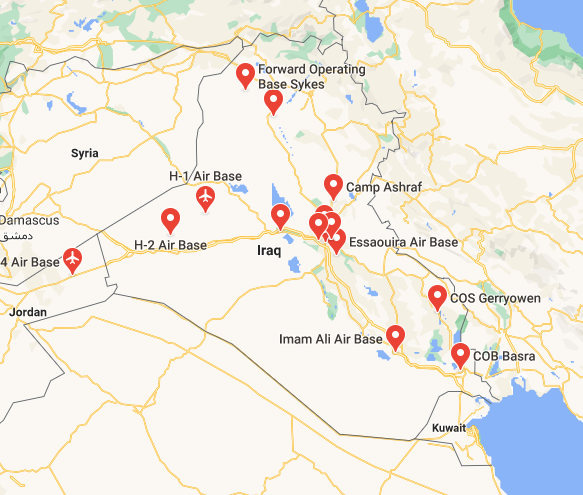 US Military Bases In Iraq - Operation Military Kids (2023)