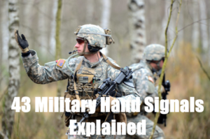 43 Military Hand Signals Explained - Operation Military Kids