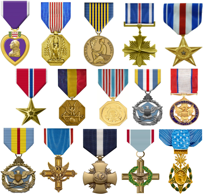 Top 15 Military Medals / Awards Ranked & Explained - Operation Military ...