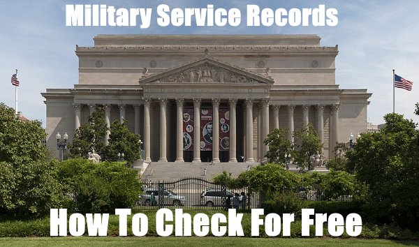 military service records search