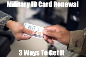 Military Dependent Id Card Renewal - Operation Military Kids