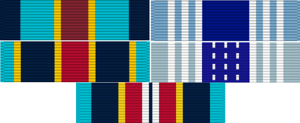 Navy and Marine Corps Overseas Service Ribbon, Military Medals