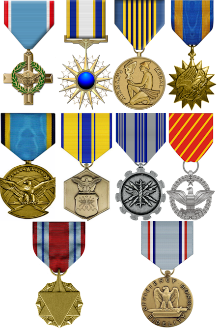 Air Force Medals Ranked In Order - Operation Military Kids