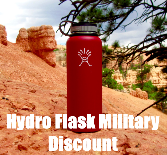 hydro flask military discount