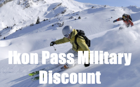 ikon pass military discount