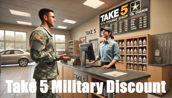 take 5 military discount